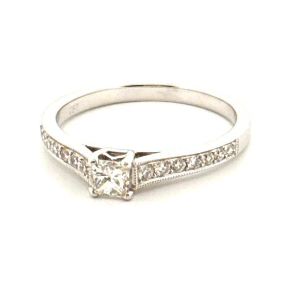 18ct Princess Cut Diamond Ring - Aurum Jewels