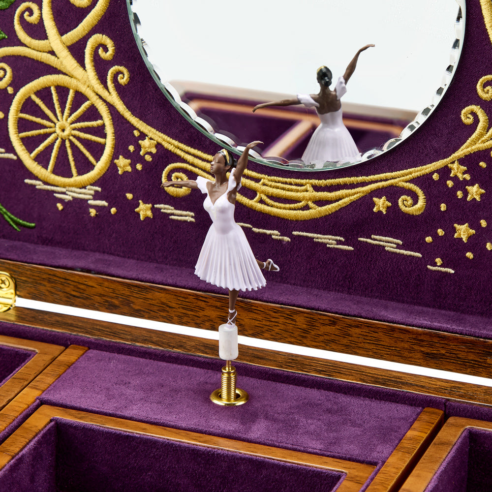 WOLF 'Cinderella' Musical Jewellery Box - Limited Edition