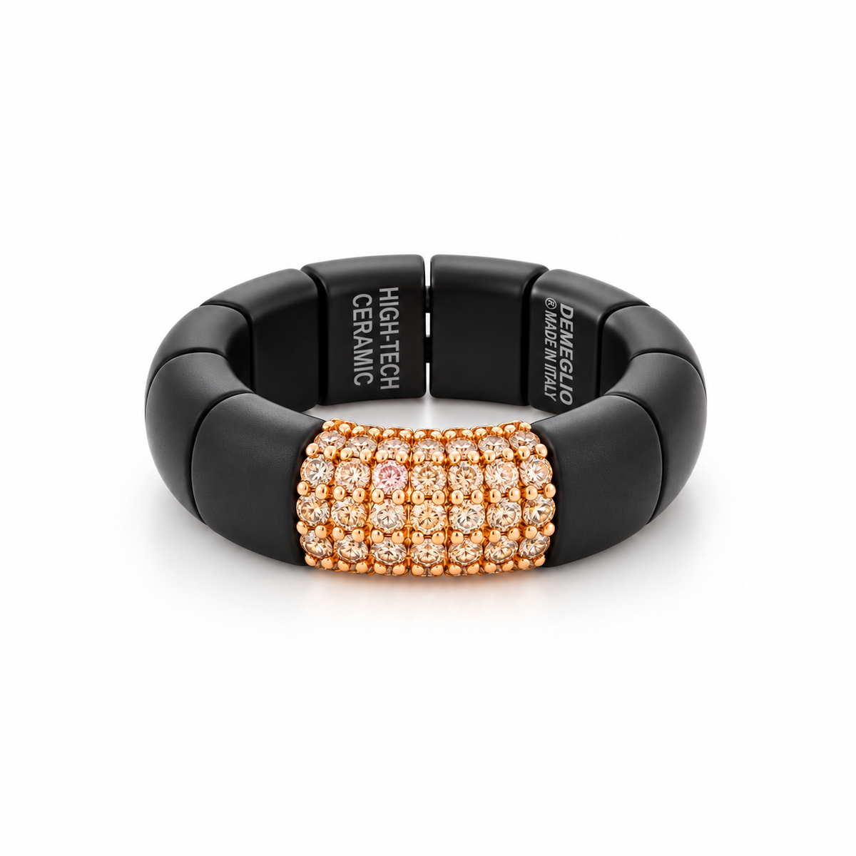 Demeglio Pura Ring with Brown Diamonds