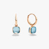 Pomellato Nudo Mini Earrings with Sky Blue Topaz
