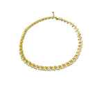 Aurum Jewels 18ct Yellow & White Gold Fancy Double Sided Butterfly Necklace - Aurum Jewels