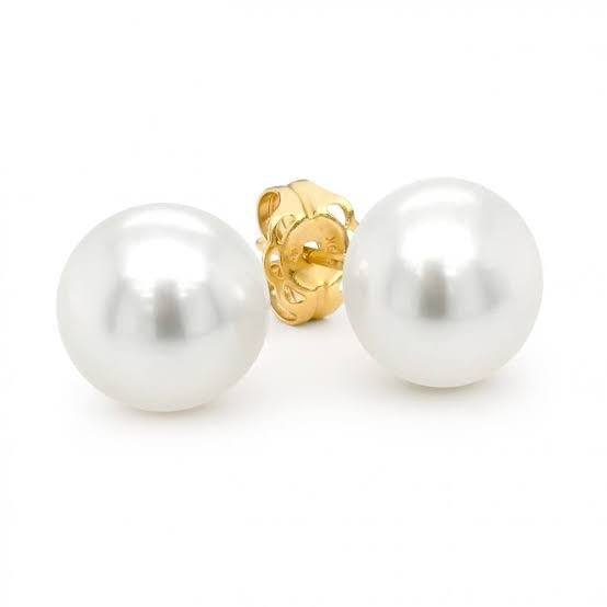 Autore South Sea Pearl Stud Earrings - Aurum Jewels