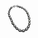 Baroque Black Tahitian Pearl Strand 12mm - 16mm - Aurum Jewels