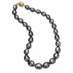 Baroque Black Tahitian Strand 11mm - 13mm - Aurum Jewels