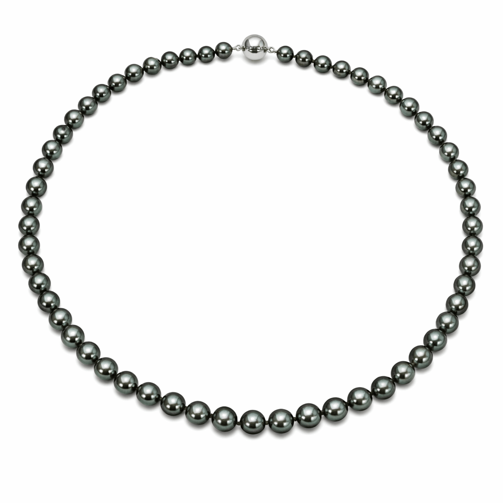 Black Tahitian Pearl Strand 7mm - 8mm - Aurum Jewels