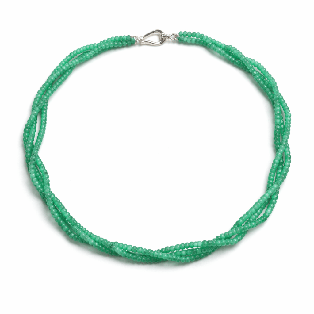 Chrysoprase Bead Strand - Aurum Jewels