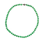 Chrysoprase Gemstone Beads Necklace - Aurum Jewels