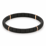 Demeglio Pura Matte Ceramic Bracelet with Brown Diamonds - Aurum Jewels