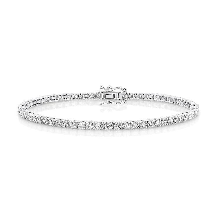 Diamond Tennis Bracelet (2.06ct) - Aurum Jewels