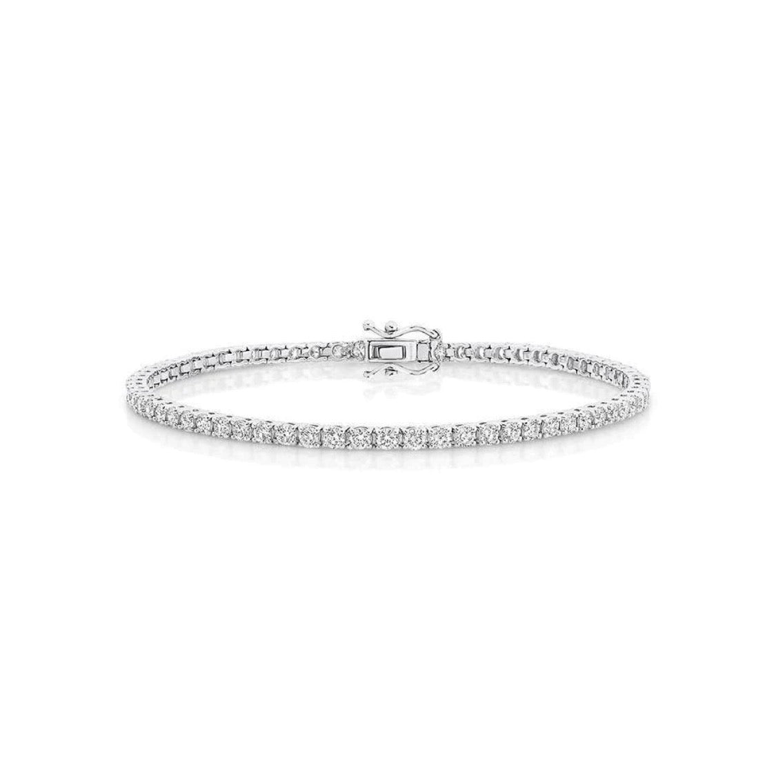 Diamond Tennis Bracelet (3.07ct) - Aurum Jewels