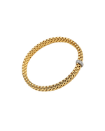 Flex’It Bracelet in Yellow Gold with Diamonds - Aurum Jewels