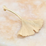 Gold Leaf Brooch - Aurum Jewels