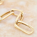 Gold Open Link Bracelet - Aurum Jewels