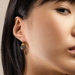 Ole Lynggaard Dew Drop Earrings with Grey Moonstone - Aurum Jewels