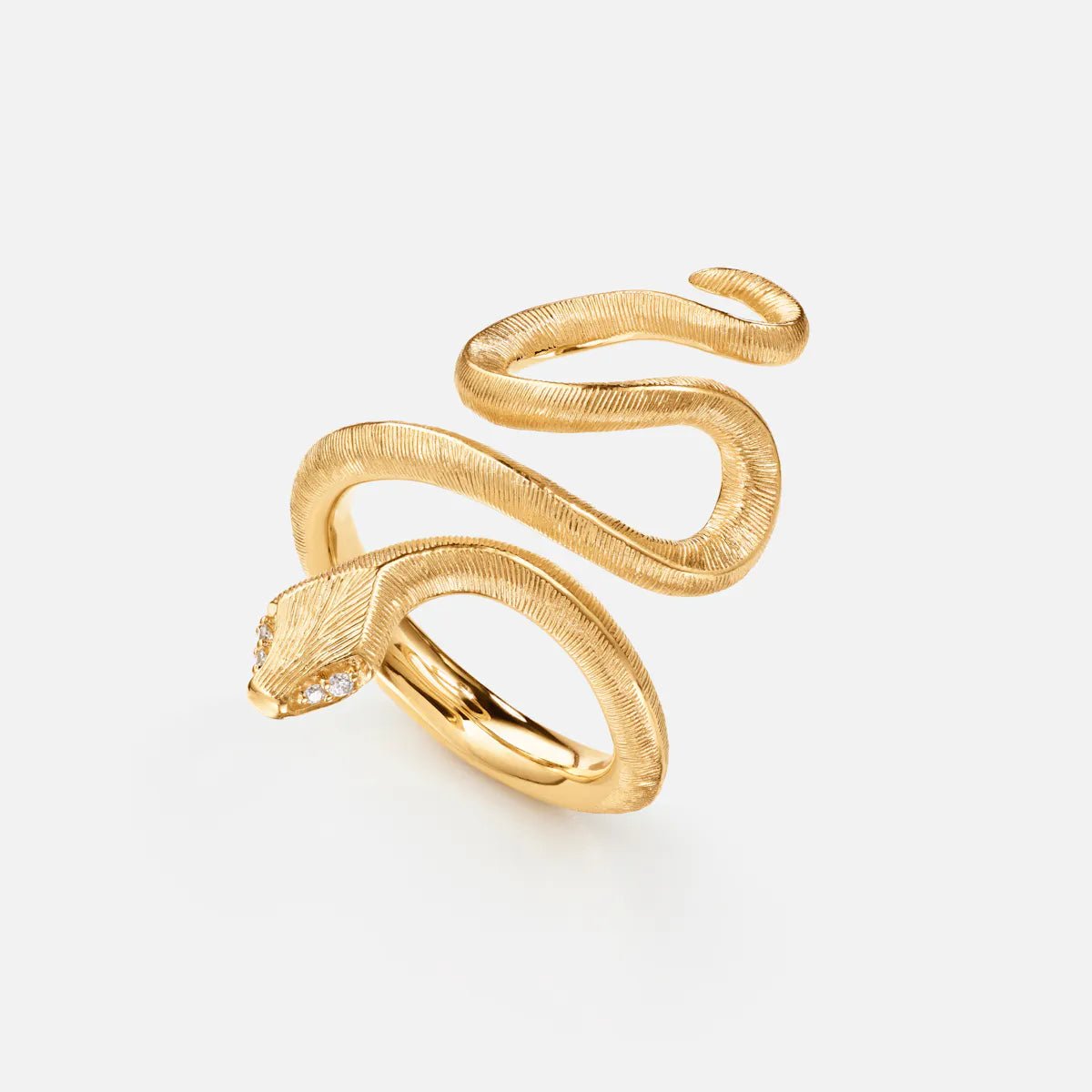 Ole Lynggaard Gold Snake Ring - Aurum Jewels
