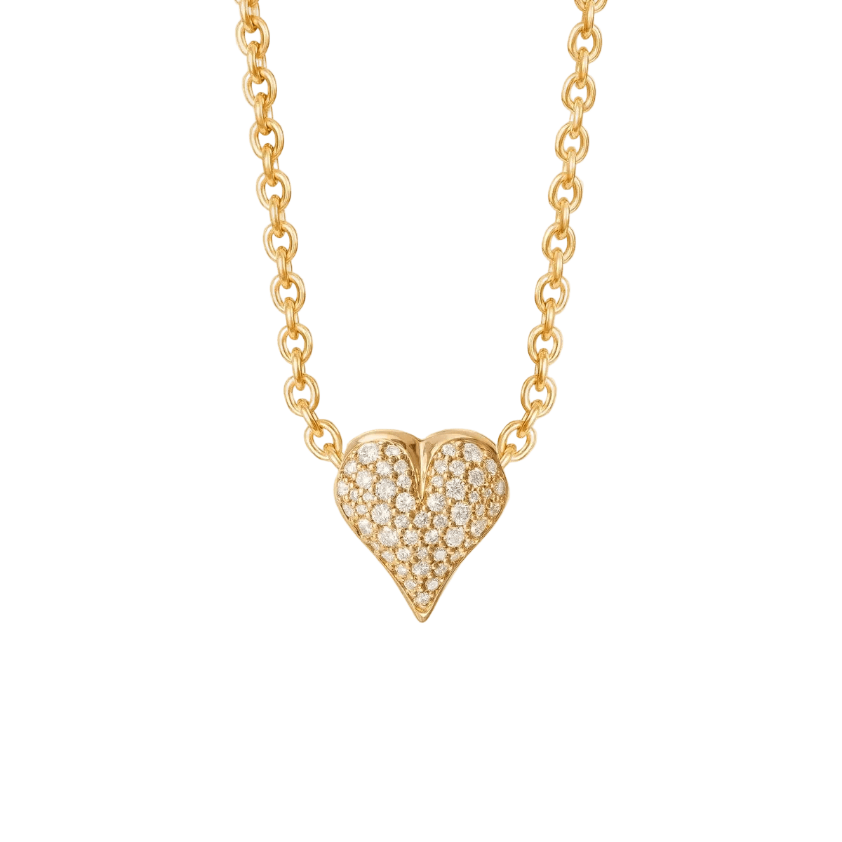 Ole Lynggaard Hearts Pave Diamond Clasp & Collier - Aurum Jewels