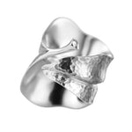Ole Lynggaard Large Silver Leaves Ring - Aurum Jewels