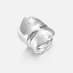 Ole Lynggaard Large Silver Leaves Ring - Aurum Jewels