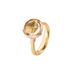 Ole Lynggaard Lotus 2 Rutile Quartz Ring - Aurum Jewels