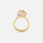 Ole Lynggaard Lotus 2 Rutile Quartz Ring - Aurum Jewels