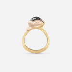 Ole Lynggaard Lotus II Grey Moonstone Ring - Aurum Jewels