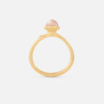 Ole Lynggaard Lotus Tiny Blush Moonstone - Aurum Jewels