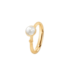 Ole Lynggaard Lotus Tiny Freshwater Pearl - Aurum Jewels