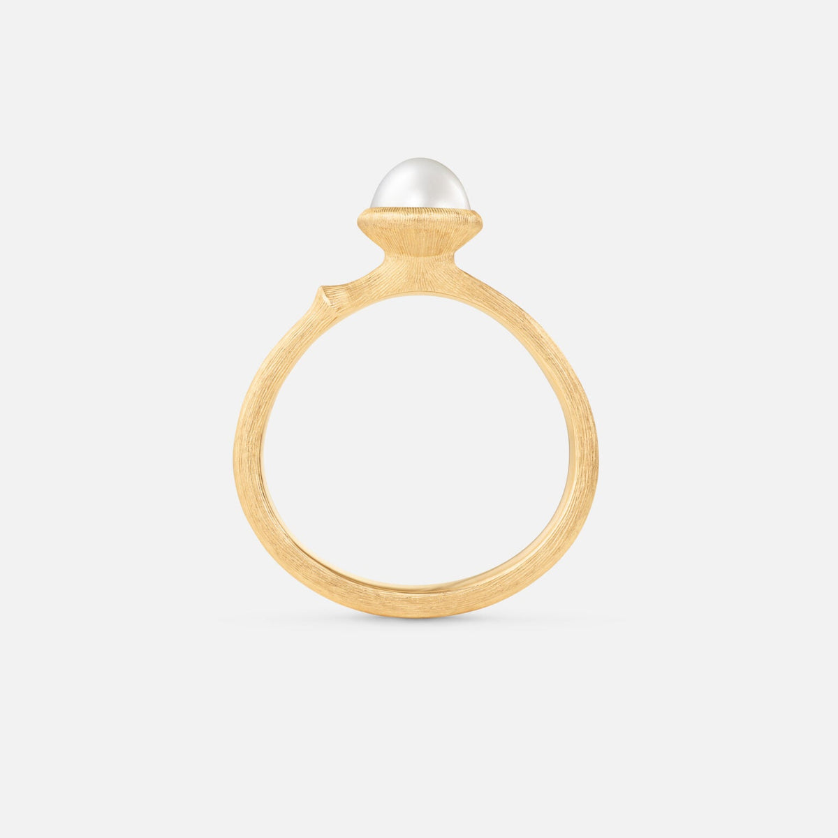 Ole Lynggaard Lotus Tiny Freshwater Pearl - Aurum Jewels
