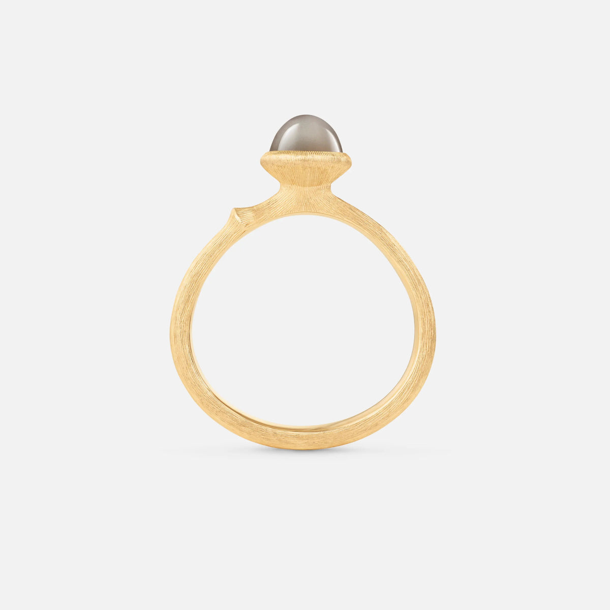 Ole Lynggaard Lotus Tiny Grey Moonstone - Aurum Jewels