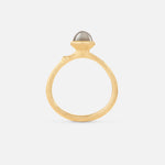 Ole Lynggaard Lotus Tiny Grey Moonstone - Aurum Jewels