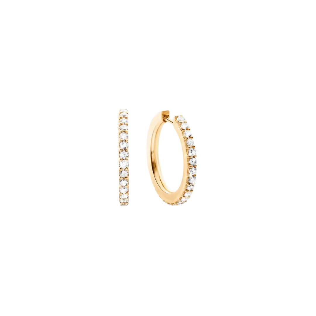 Ole Lynggaard Love Bands Diamond Hoop Earrings - Aurum Jewels