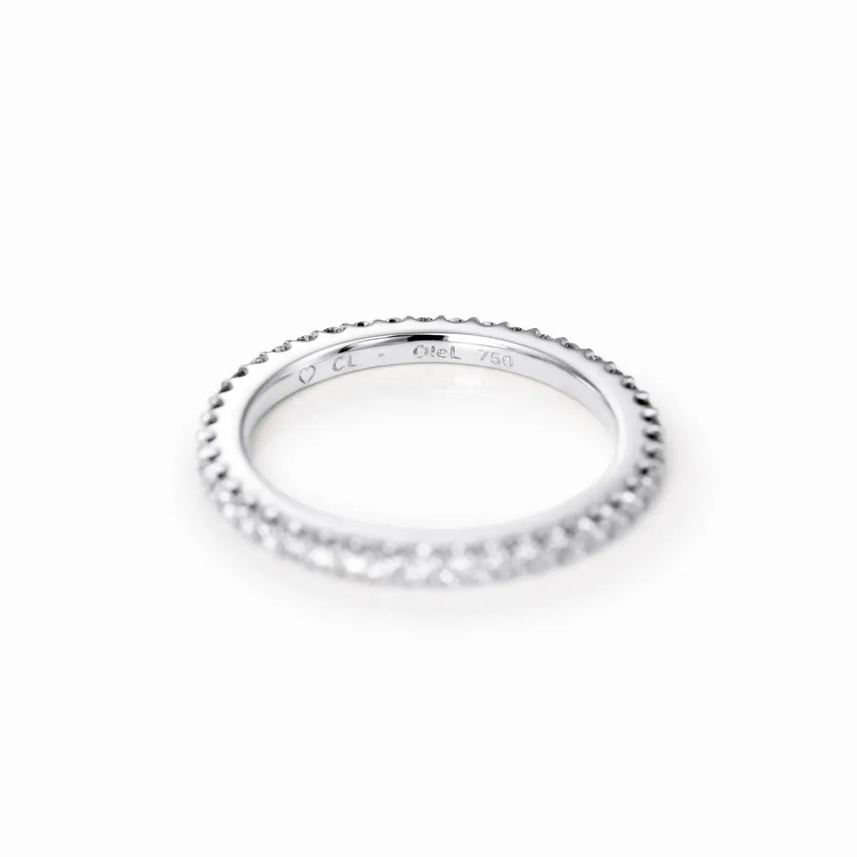 Ole Lynggaard Love Bands White Gold & Diamond Ring - Aurum Jewels
