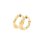 Ole Lynggaard Nature Creole Small Hoop Earrings - Aurum Jewels