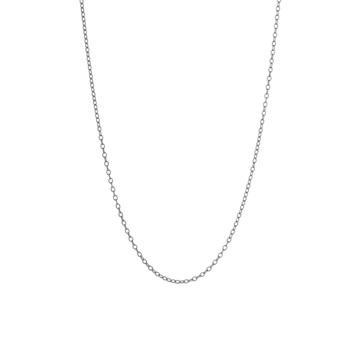 Ole Lynggaard Oxidised Silver Twisted Anchor Collier - Aurum Jewels