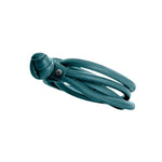 Ole Lynggaard Petrol Leather Bracelet - Aurum Jewels