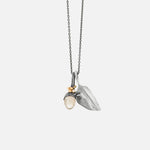 Ole Lynggaard Silver Leaves Pendant - Mini - Aurum Jewels