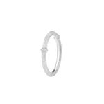 Ole Lynggaard Slim Nature Ring in White Gold - Aurum Jewels