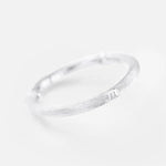 Ole Lynggaard Slim Nature Ring in White Gold - Aurum Jewels