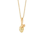 Ole Lynggaard Sprout Pendant with Rutile Quartz - Aurum Jewels
