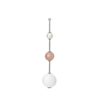 Ole Lynggaard Sterling Silver, Freshwater Pearl & Moonstone Drop Pendant - Aurum Jewels