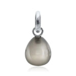 Ole Lynggaard Sweet Drops Pendant in 18ct White Gold & Grey Moonstone - Aurum Jewels