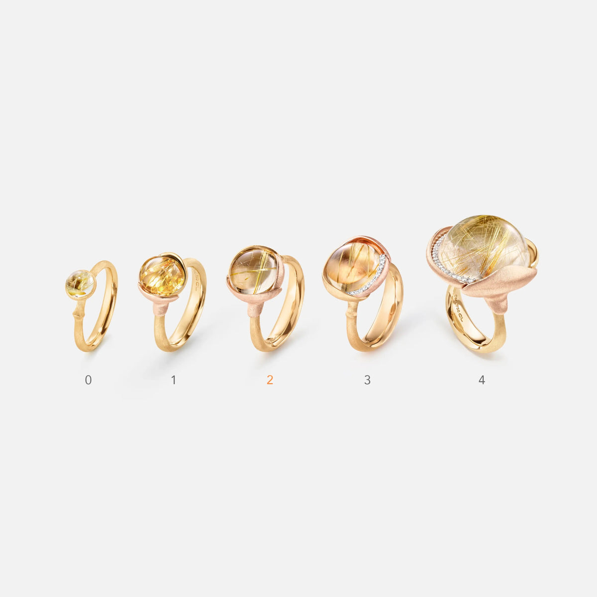 Ole Lynggaard White Moonstone Lotus Ring - Aurum Jewels