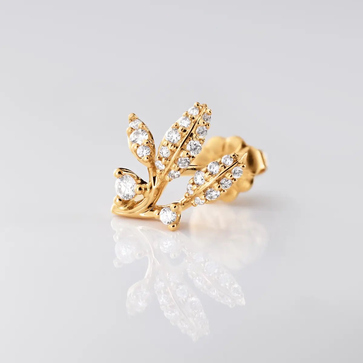 Ole Lynggaard Winter Frost Diamond Stud Earrings - Aurum Jewels