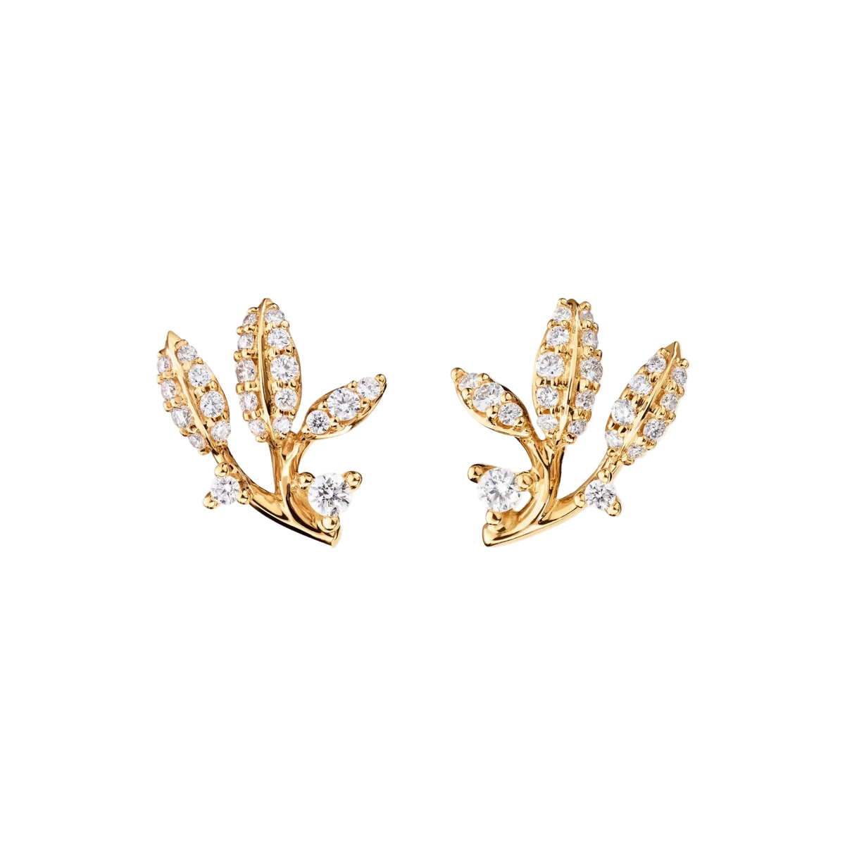 Ole Lynggaard Winter Frost Stud Earrings - Aurum Jewels