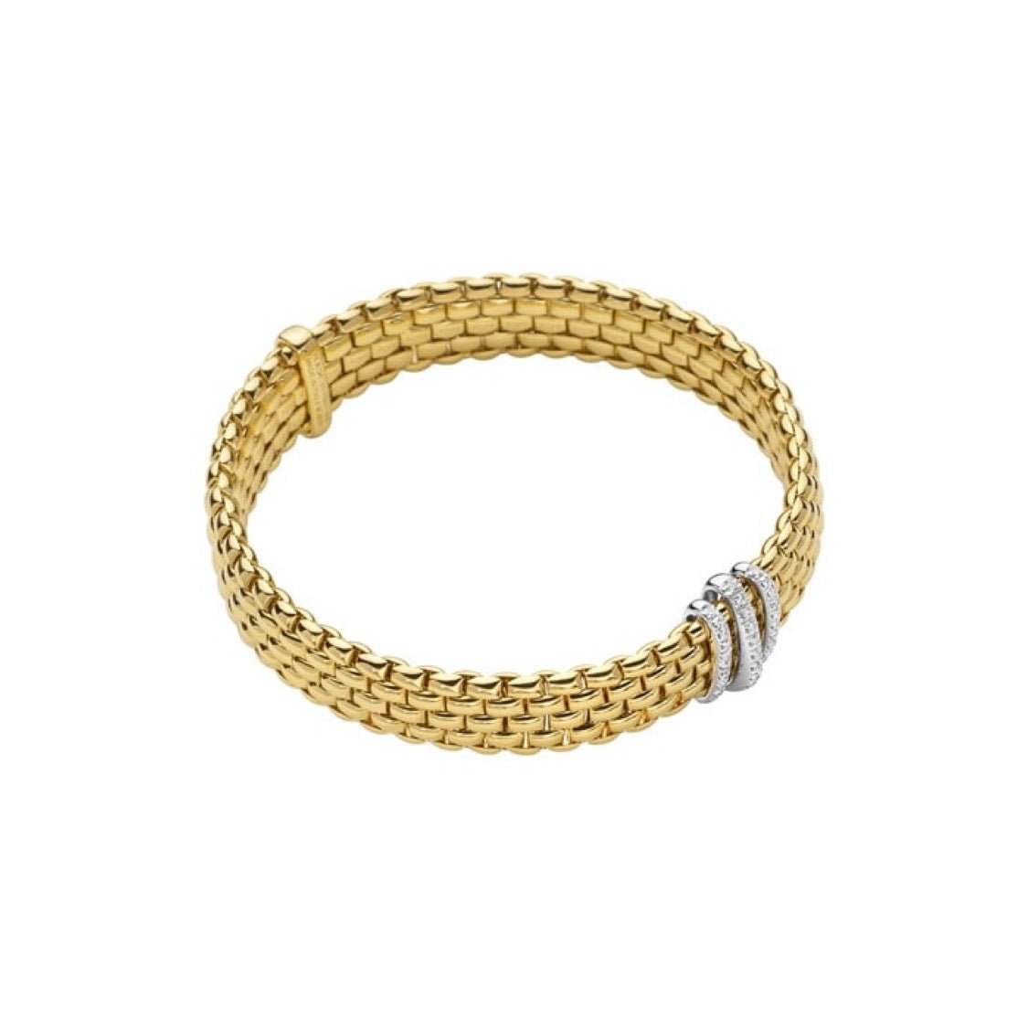 Panorama Gold & Diamond Bracelet - Aurum Jewels