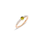 Pomellato M'Ama Non M'Ama Ring with Peridot & Diamonds - Aurum Jewels