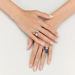 Pomellato Nudo Classic Blue Topaz Ring - Aurum Jewels