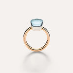 Pomellato Nudo Classic Blue Topaz Ring - Aurum Jewels