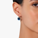 Pomellato Nudo Classic Earrings London Blue Topaz - Aurum Jewels