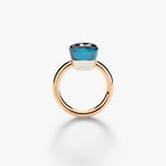 Pomellato Nudo Classic Ring London Blue Topaz - Aurum Jewels